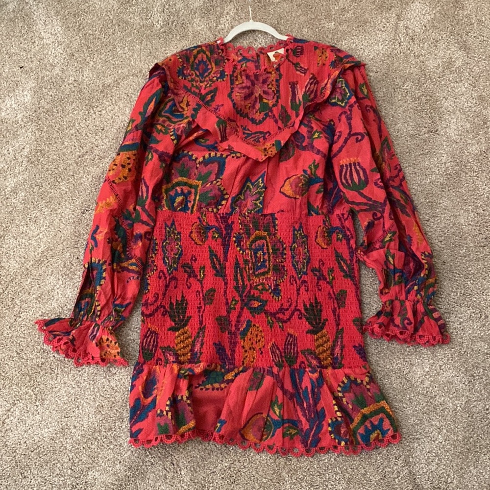 Farm Rio Tapestry Mini Dress - Picture 7 of 14